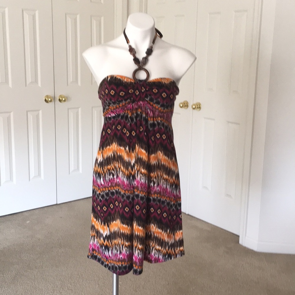 Derek Heart Halter Dress